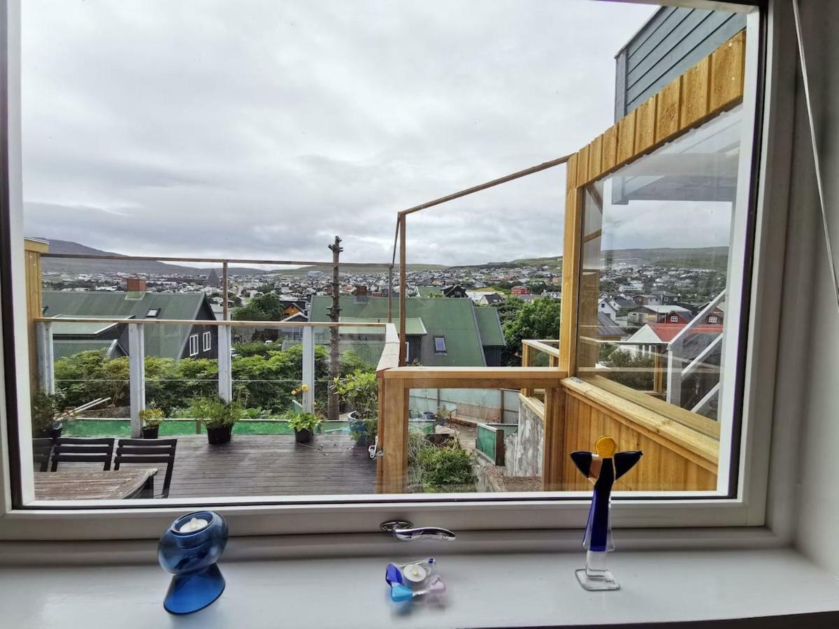 A Green Pearl In The Heart Of Tórshavn Exteriér fotografie